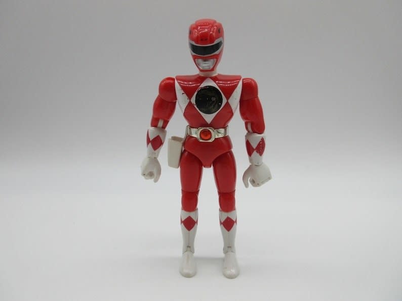 Red Power Ranger figure