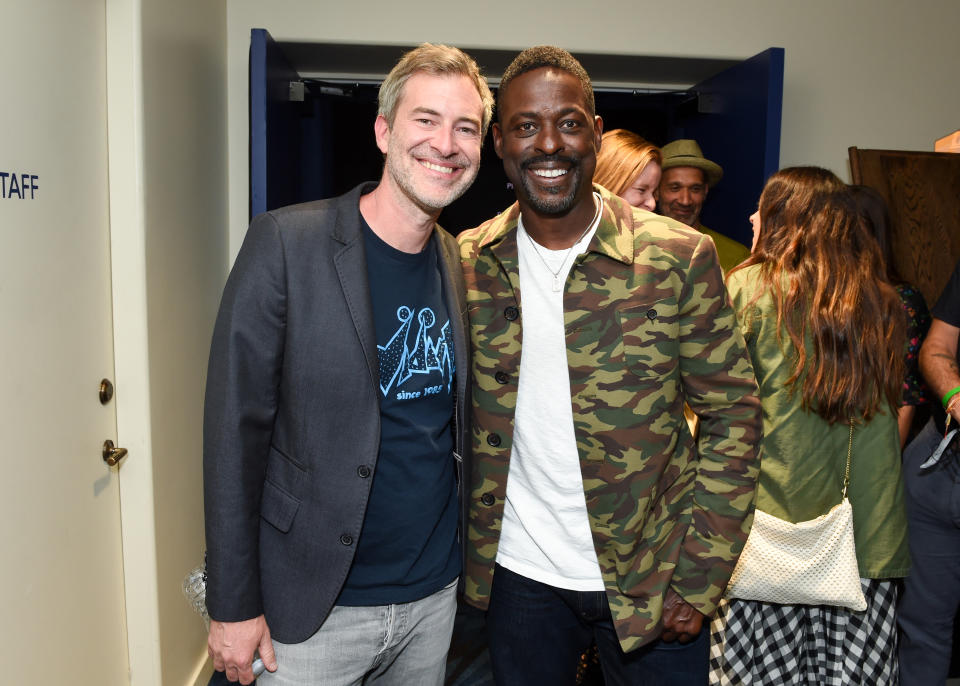 Mark Duplass and Sterling K. Brown