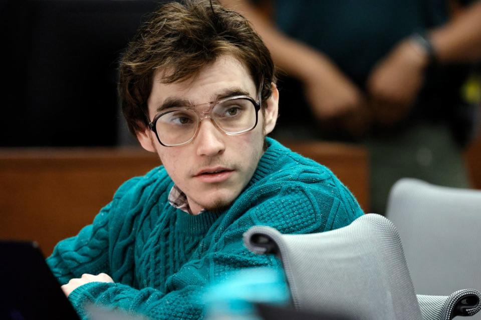 Nikolas Cruz appears in court (© South Florida Sun Sentinel 2022)