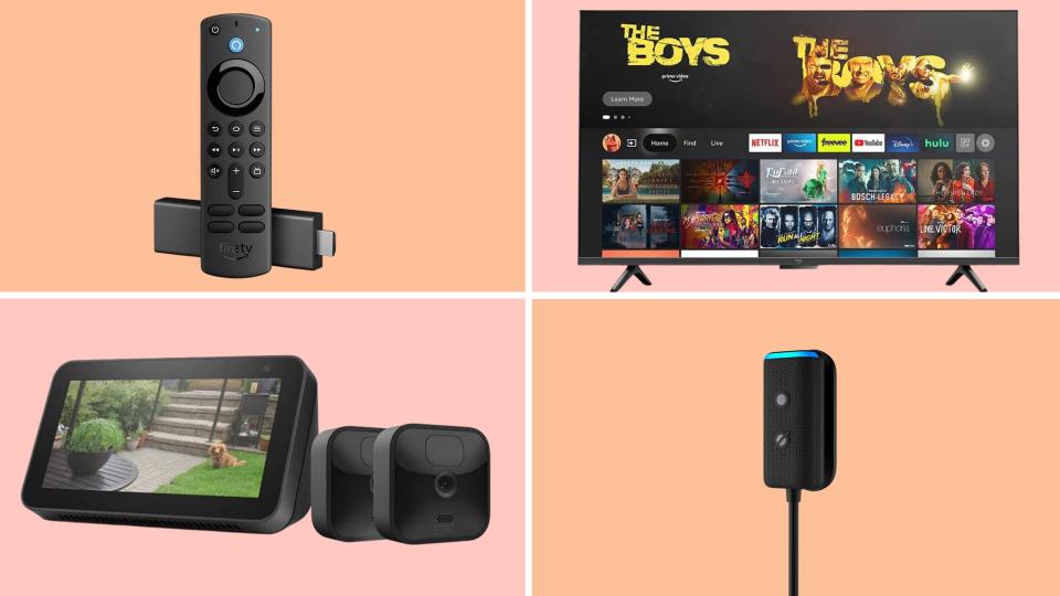 Shop major savings on Amazon devices, including TVs, streaming sticks and more.