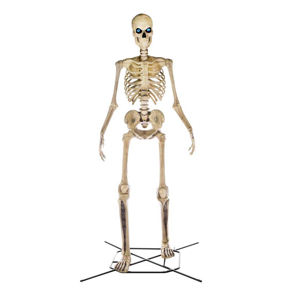 giant skeleton, 12-foot tall skeleton, halloween decorations