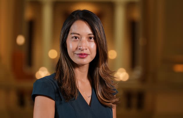 Georgia state Rep. Bee Nguyen rose to national liberal stardom not long after the 2020 election when she tore apart Trump’s voter fraud conspiracies in a public legislative hearing. (Photo: Brynn Anderson/Associated Press)