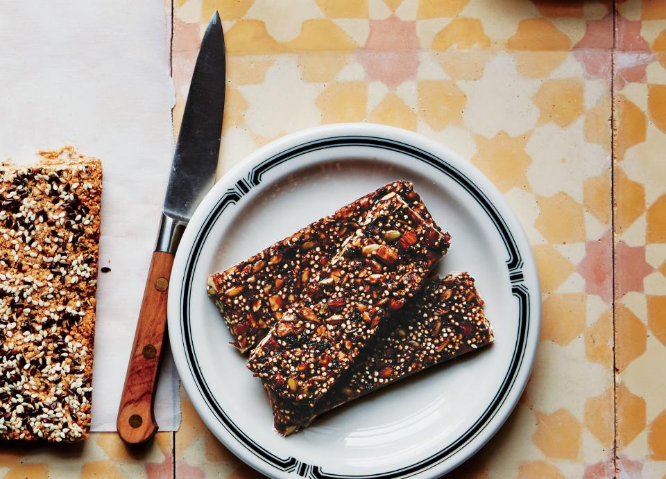 Seedy Cherry-Quinoa Bars