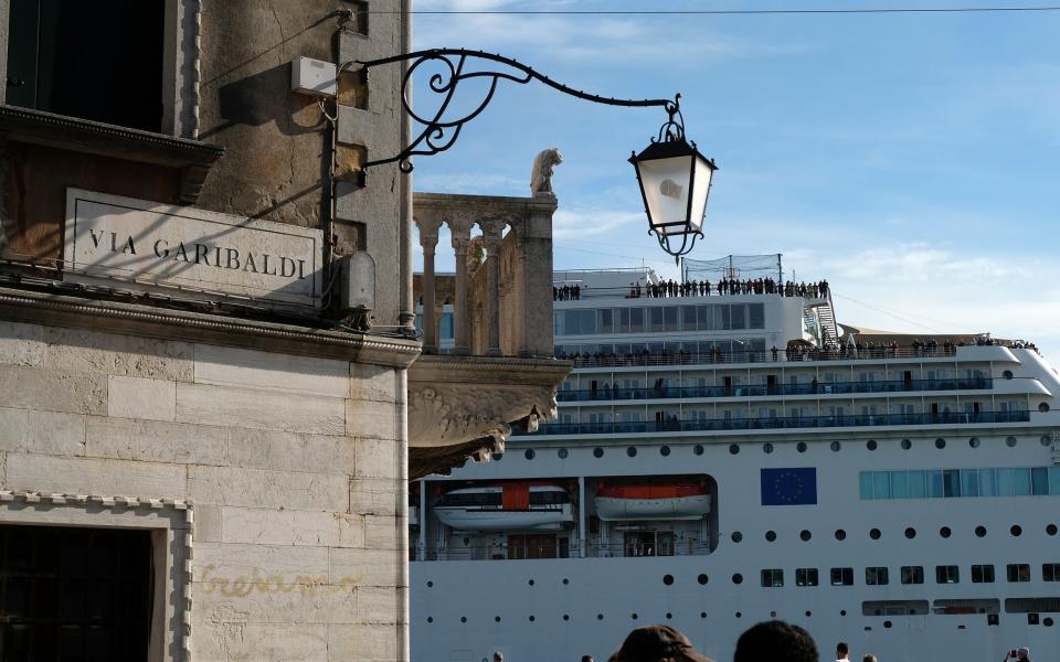 The debate over passenger ships sailing through the heart of Venice raged for years