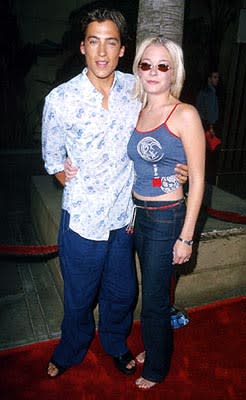 Andrew Keegan and LeAnn Rimes at the Egyptian Theatre premiere of Sony Pictures Classics' The Broken Hearts Club