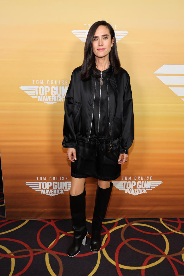 Top Gun's Jennifer Connelly wows with flirty fashion statement - and you  should see her boots!