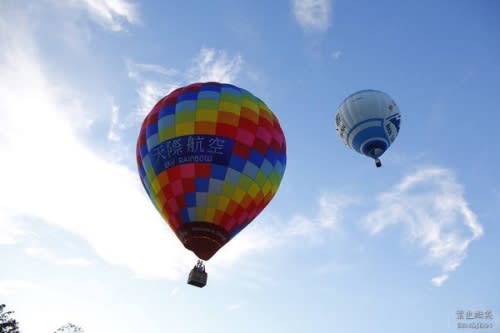 ▋台東旅遊▋ 熱氣球自由飛~~我真的在天空中飛了