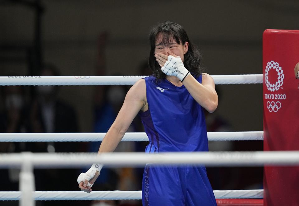 Unforgettable Photos of Athletes Finding Out They Won Gold at the Tokyo Olympics