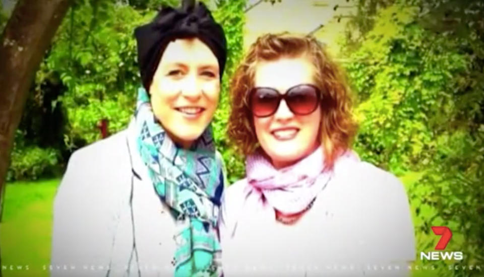 Both sisters are undergoing chemotherapy treatment for breast cancer. Source: 7 News