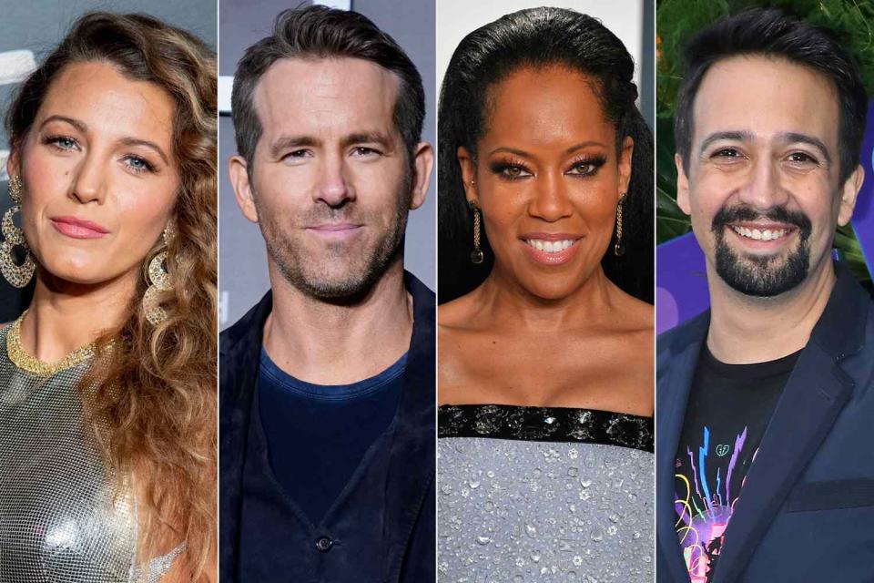 Blake Lively, Ryan Reynolds, Regina King, Lin-Manuel Miranda