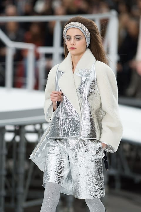 Chanel's autumn 2017 fashion show - Credit: Getty