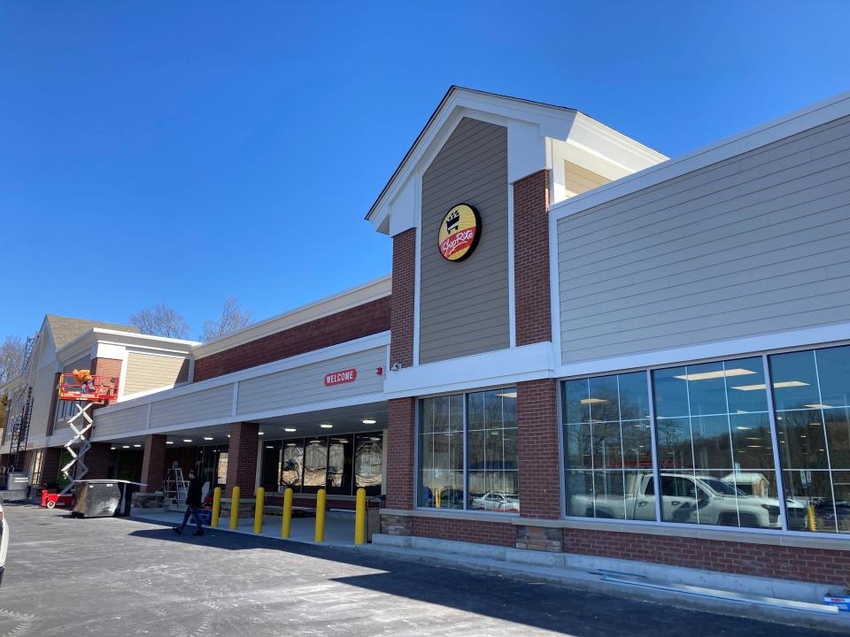 Finishing touches being put on the new ShopRite of Elmsford, which opens March 26 at the site of the Greenburgh Multiplex theater on Saw Mill River Road. Photographed March 20, 2023