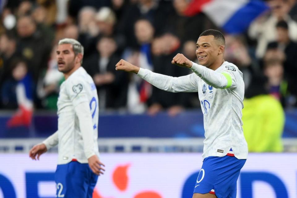 Kylian Mbappe and France take on the Republic of Ireland in Dublin  (Getty Images)