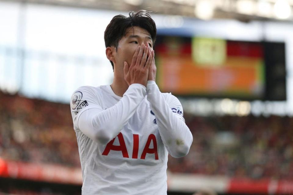 Son scored 23 Premier League goals last season but has missed out   (IKIMAGES/AFP via Getty Images)