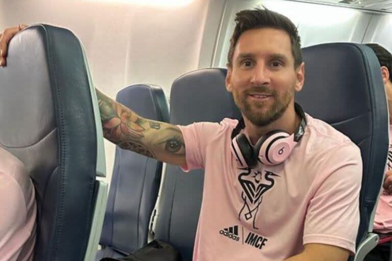 Lionel Messi pasará cientos de horas y recorrerá miles de kilómetros para jugar con Inter y la selección