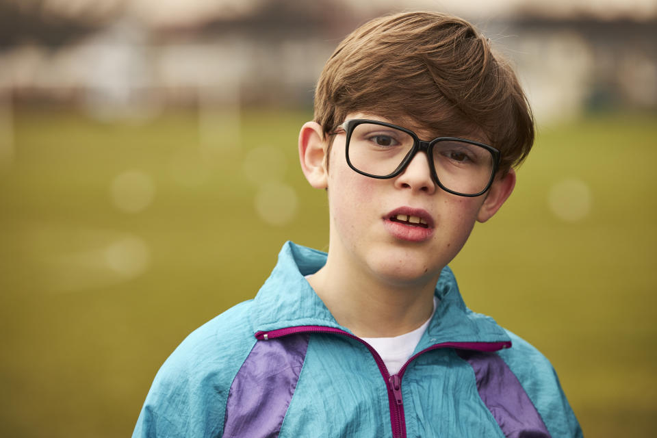 This image and the information contained herein is strictly embargoed until 00.01 Tuesday 23rd May 2023

From Baby Cow Productions

Changing Ends: Ep1 on ITVX

Pictured: Young Alan [Oliver Savell].

This photograph is (C) Baby Cow Productions and can only be reproduced for editorial purposes directly in connection with the programme or event mentioned above, or ITV plc. This photograph must not be manipulated [excluding basic cropping] in a manner which alters the visual appearance of the person photographed deemed detrimental or inappropriate by ITV plc Picture Desk.  This photograph must not be syndicated to any other company, publication or website, or permanently archived, without the express written permission of ITV Picture Desk. Full Terms and conditions are available on the website www.itv.com/presscentre/itvpictures/terms

For further information please contact:
james.hilder@itv.com