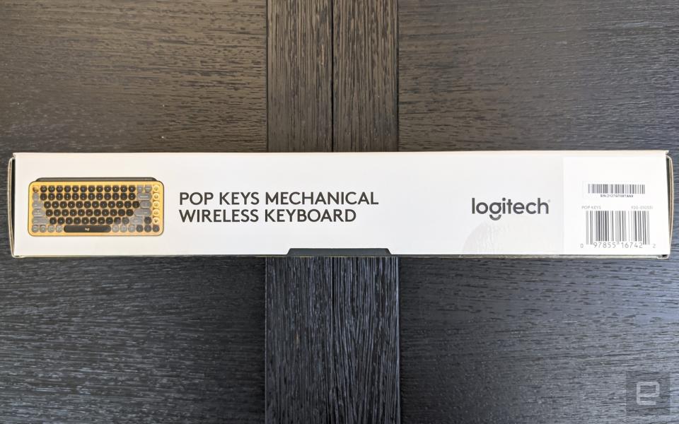 <p>Logitech Pop Keys Mechanical Keyboard</p>
