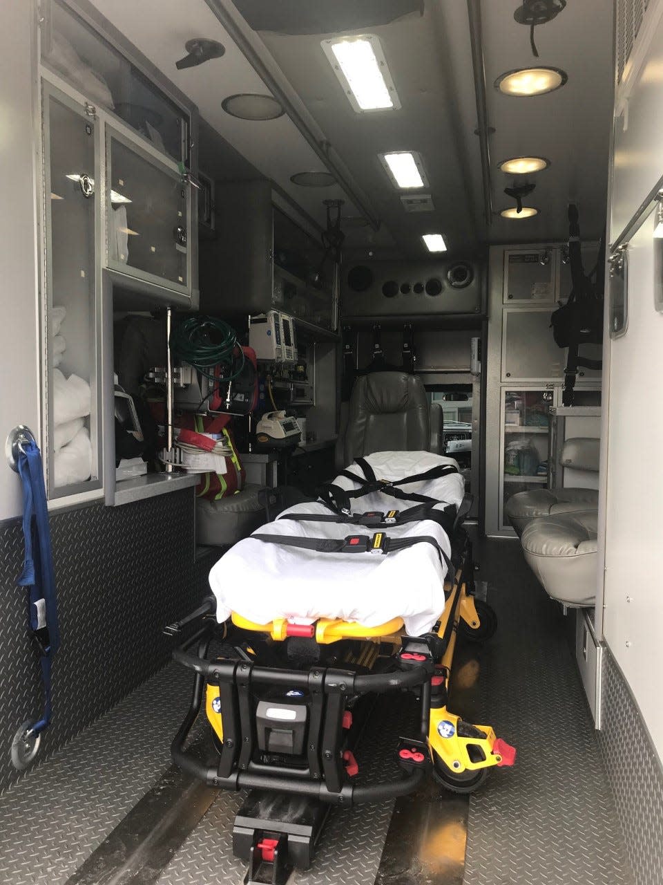 Le Bonheur Children's Hospital will receive two new state of the art ambulances similar to the one seen outside the hospital on Jan. 18.