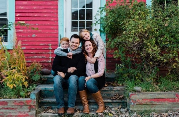 Rebecca Bezanson and her family had been planning a move from St. John's back to Nova Scotia before changes to border rules left her unable to enter the province. (Brandie Myles/Submitted by Rebecca Bezanson - image credit)