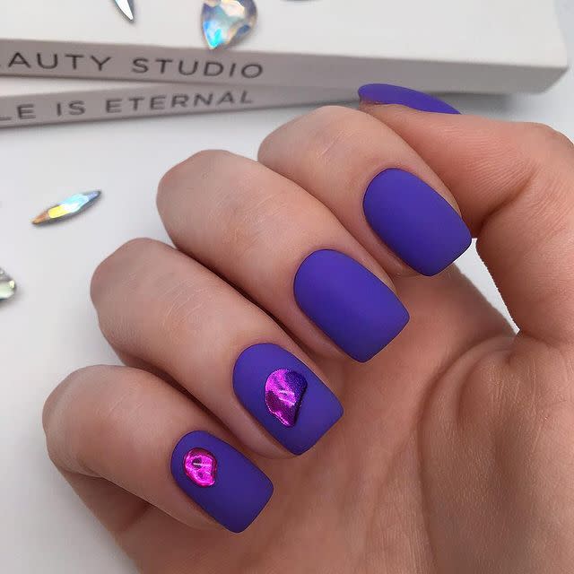 52 purple nail designs that will make you reach for the polish