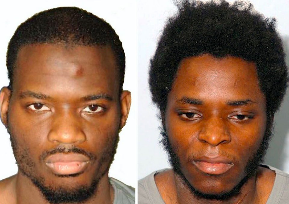 Lee Rigby's killers Michael Adebolajo and Michael Adebowale. Photo: AP