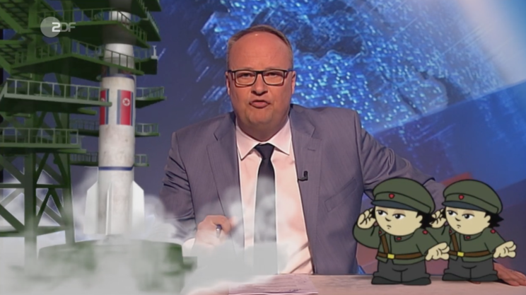 Hat Welke der Satire mit dieser Rakete den Garaus gemacht?