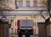 A view shows Lefortovo pre-trial detention centre in Moscow