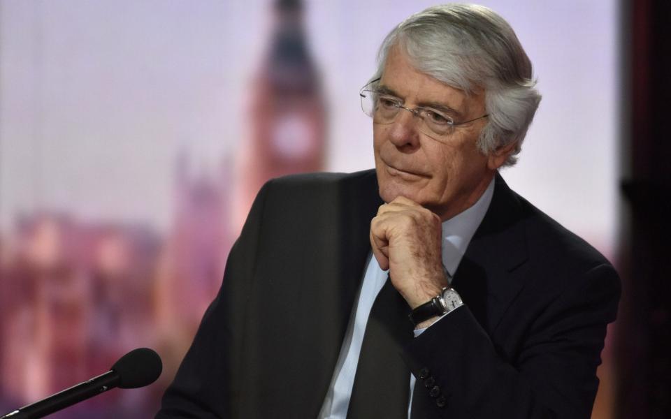 Sir John Major's intervention comes after the former Labour Prime Minister Gordon Brown called for tougher rules - Jeff Overs/BBC/via Reuters
