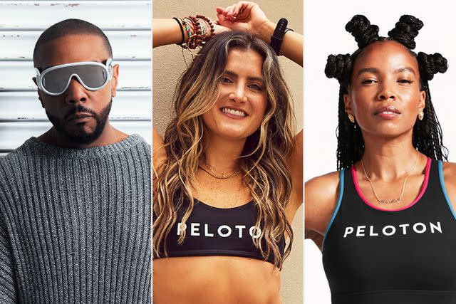 <p>Peloton</p> Timbaland, Camila Ramón, Dr. Chelsea Jackson Roberts