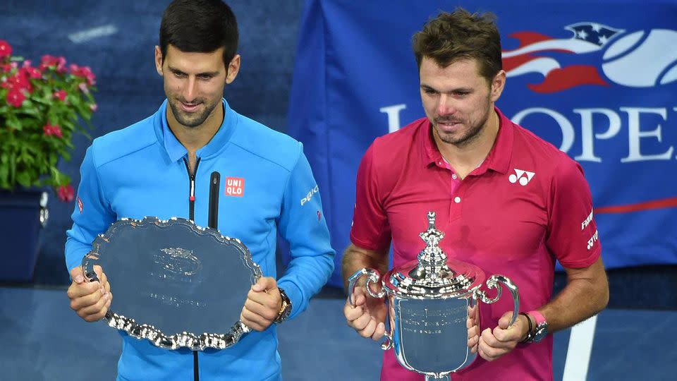 Wawrinka defeated Djokovic in last year's US Open. Pic: Getty