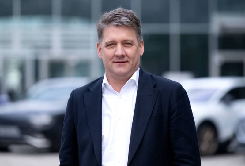 Gernot Dollner, Chairman of the Board of Management of Audi AG, is pictured at the company headquarters before the start of the annual press conference. Sven Hoppe/dpa