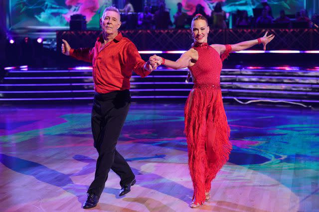 <p>Christopher Willard/ABC via Getty</p> Barry Williams and Peta Murgatroyd on 'Dancing With the Stars'