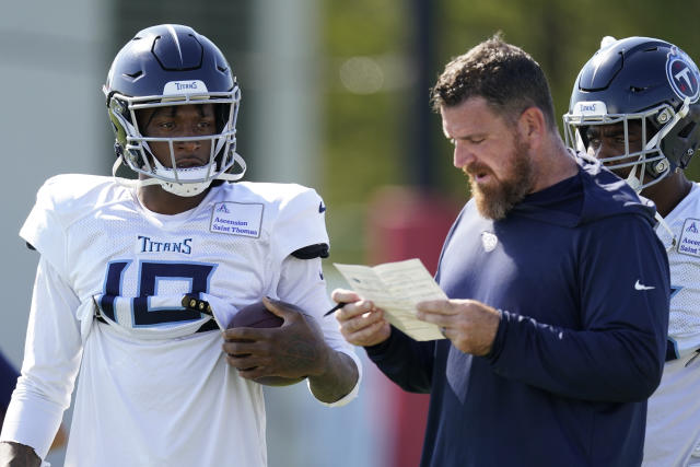 Tennessee Titans' revamped offensive line is a work in progress in