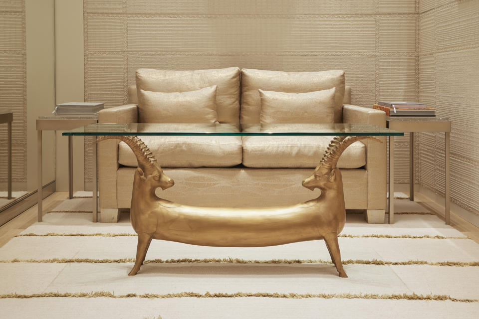 A 2001 coffee table by François-Xavier Lalanne