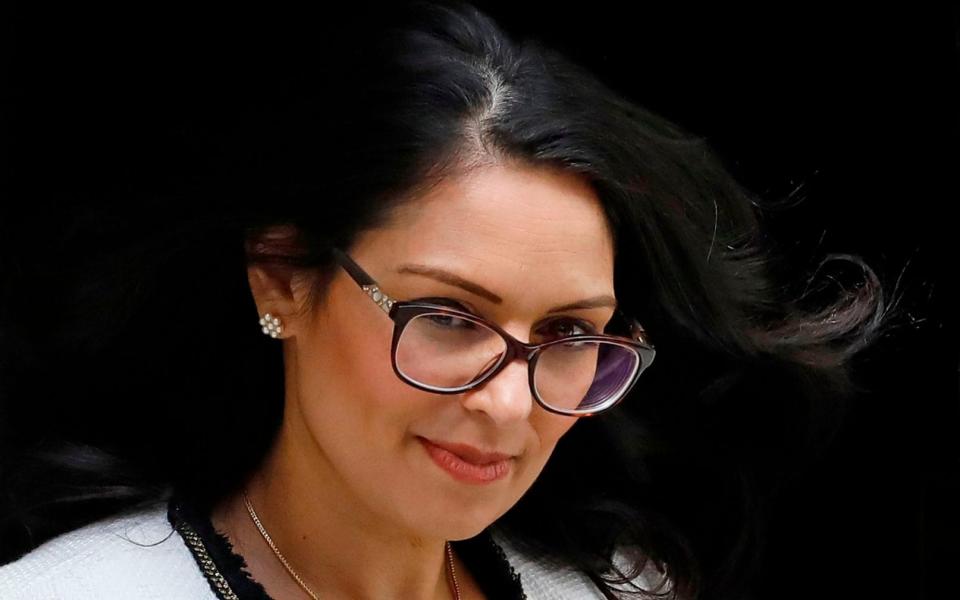 Priti Patel has been urged to explains what steps will be taken when quarantine rules are removed - Tolga Akmen/AFP