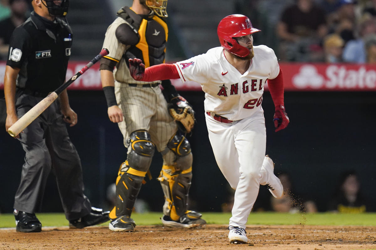 Jo Adell sparks Angels to victory in his return to big leagues