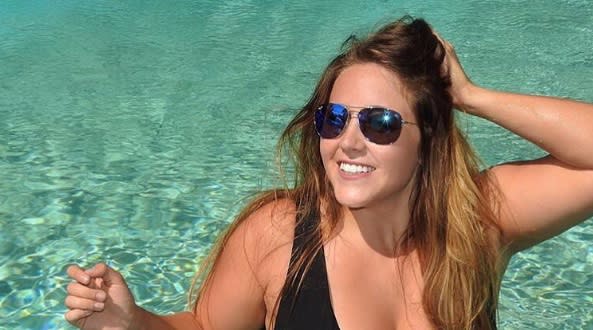 So many women are posting pictures of themselves in Ashley Graham’s swimwear line