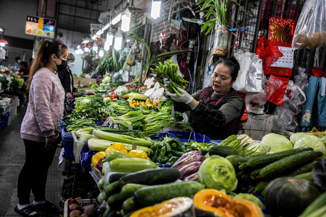 Hong kongers will finally be able to leave home without a face mask from March 1, 2023, nearly 1,000 days after the pandemic mandate was imposed. (Isaac Lawrence / AFP - Getty Images)