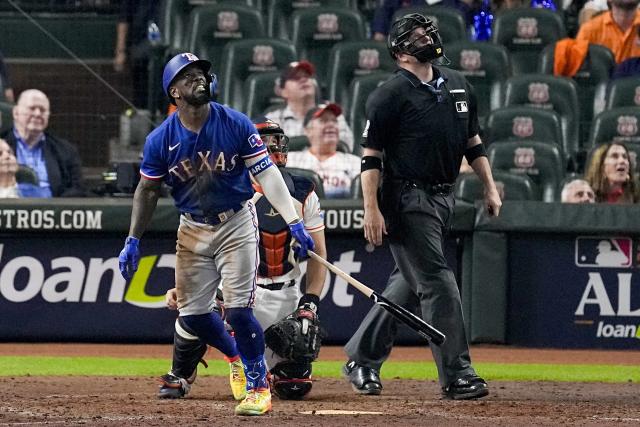 Adolis Garcia makes most of opportunity with impressive performance in  Rangers win over Rays