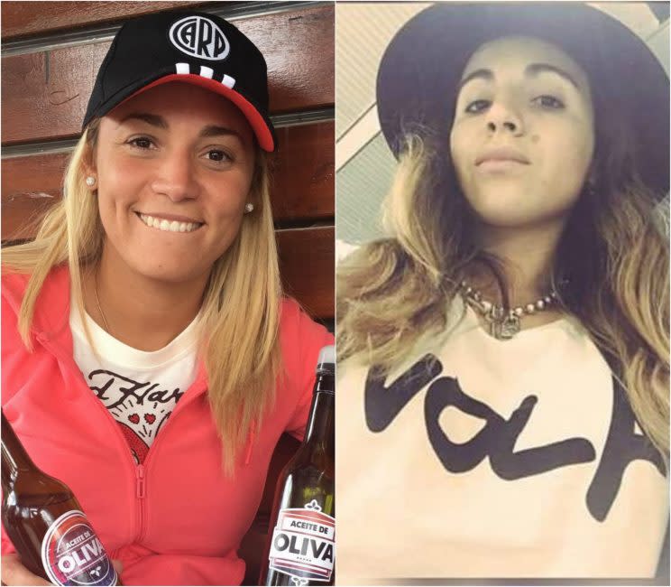 Rocío Oliva y Gianinna Maradona, enfrentadas. – Fotos: Instagram/rocio_g_oliva / Twitter/WeAreCatarsis