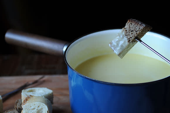 Traditional Fondue Fribourgeois