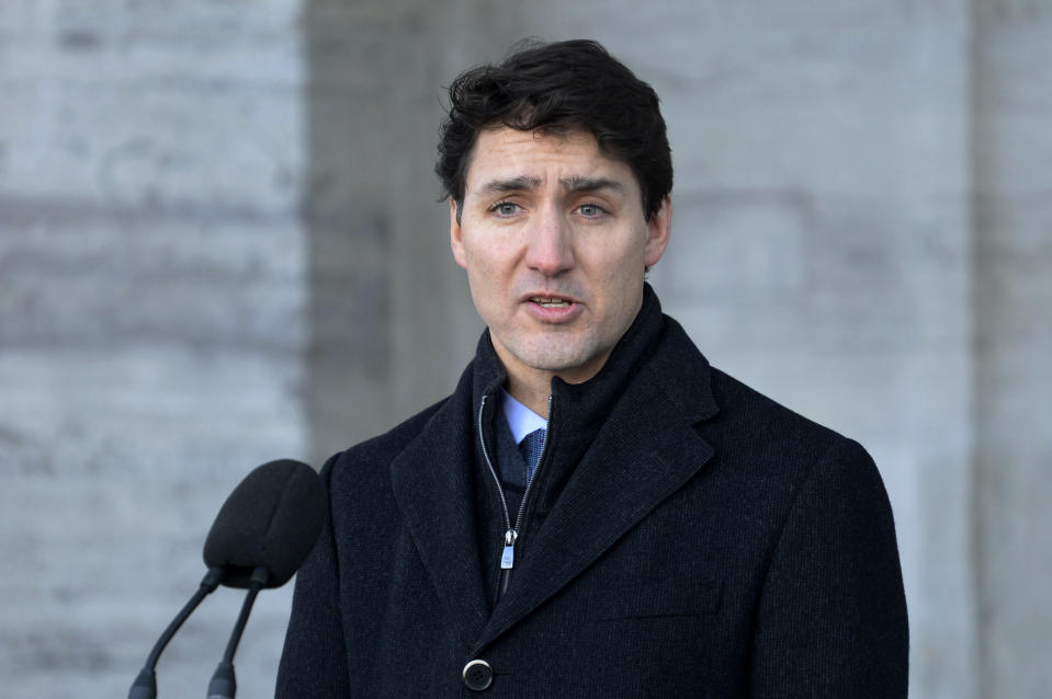 Canadian prime minister Justin Trudeau has spoken out against the sentence (Picture: AP)