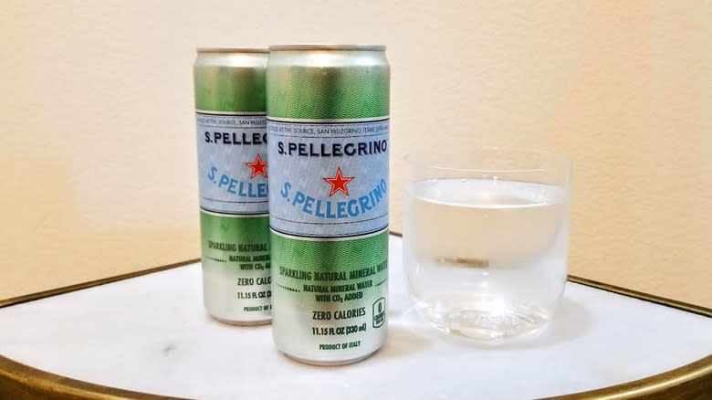 S. Pellegrino sparkling water