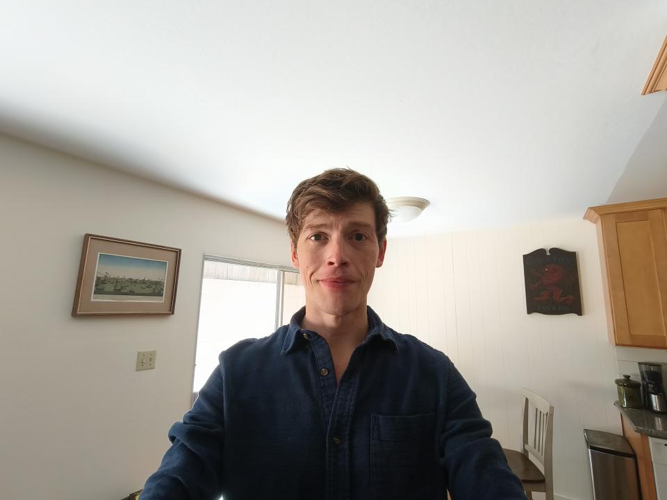 Lenovo Tab Extreme review unit test selfie