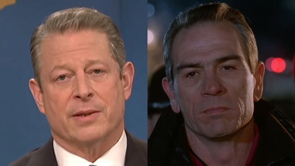 Al Gore and Tommy Lee Jones