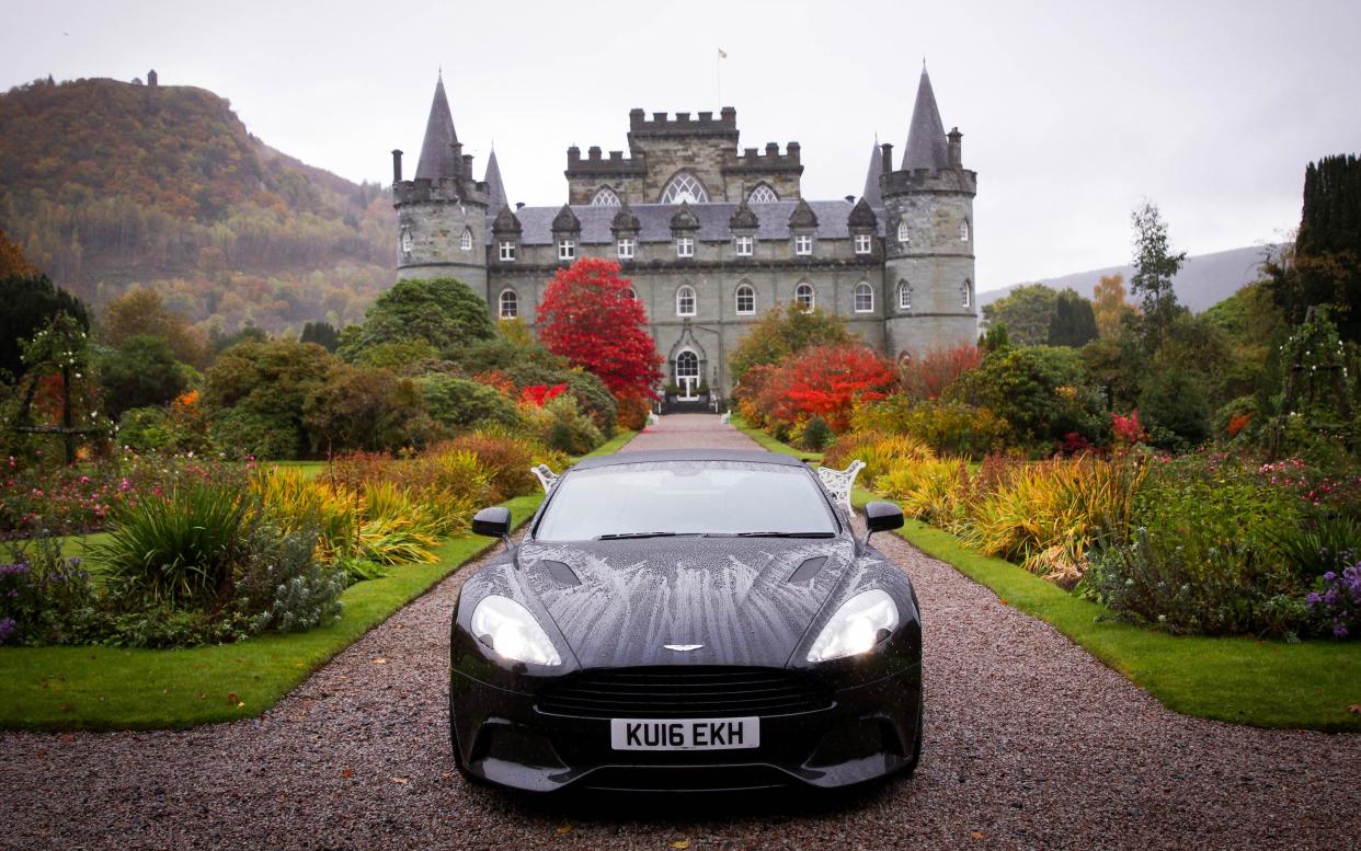 Perfect package: exploring the wild beauty of Scotland in an Aston Martin Vanquish - Danielle Booth