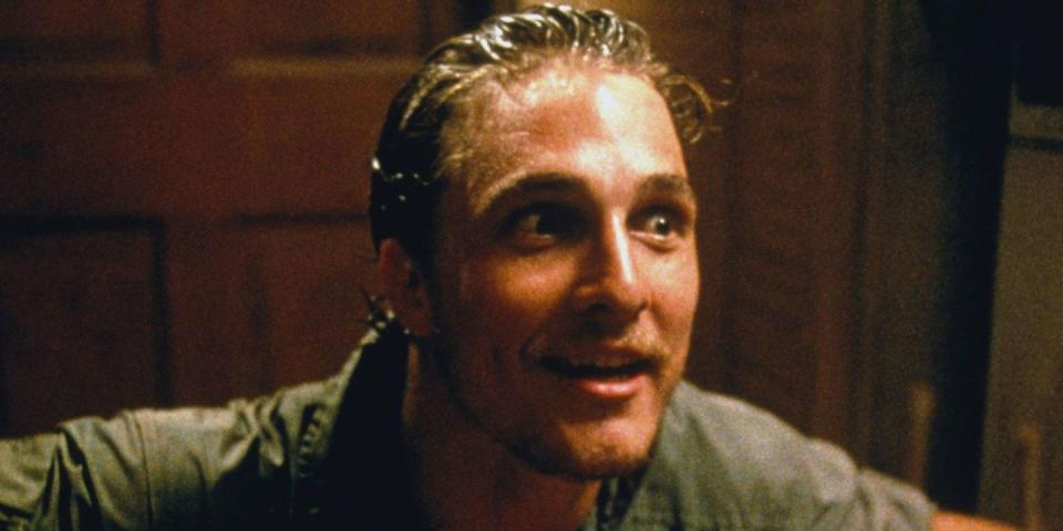 3) Matthew McConaughey in 'Texas Chainsaw Massacre: The Next Generation'