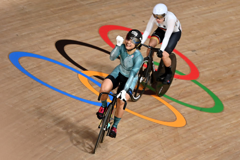 2021年第三度征戰奧運，李慧詩奪銅成為首位分別兩屆奧運奪牌的運動員。 (Photo by Sebastian Gollnow/picture alliance via Getty Images)