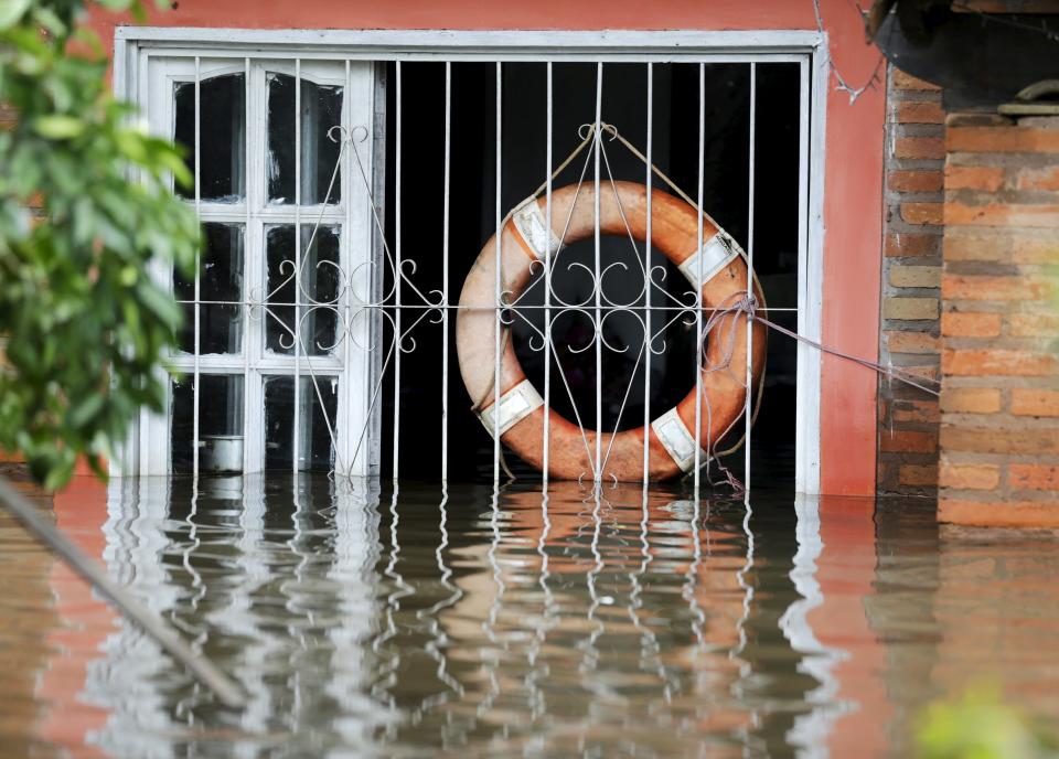 Severe flooding in South America