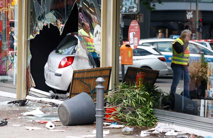 Atropello en Berlín